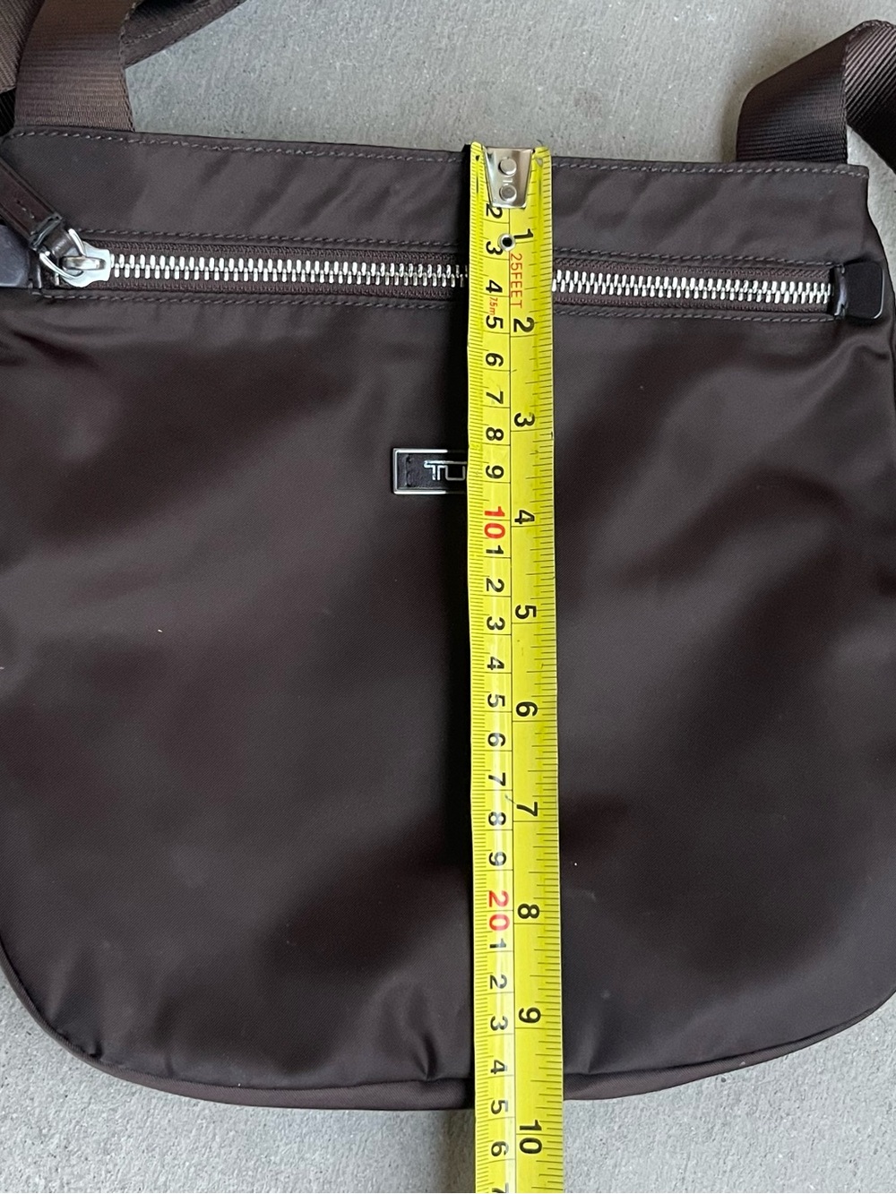 TUMI brown crossbody - Picture 9 of 9